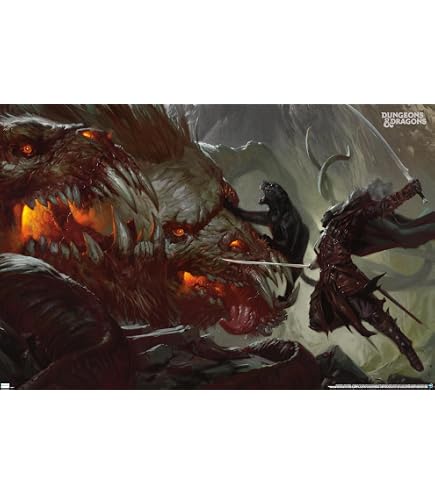 Dungeons and Dragons - Battle Wall Poster : Amazon.ca: Home